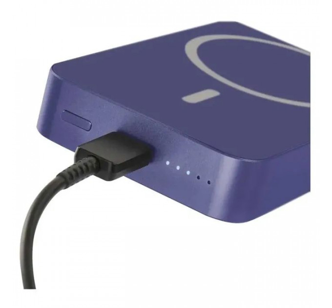 Батарея универсальная EMOS 10000mAh WI1046, 20W, Wireless, blue (B0551BL)