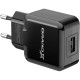 Зарядний пристрій Grand-X CH-03B (5V\/2,1A) Black (CH-03B)