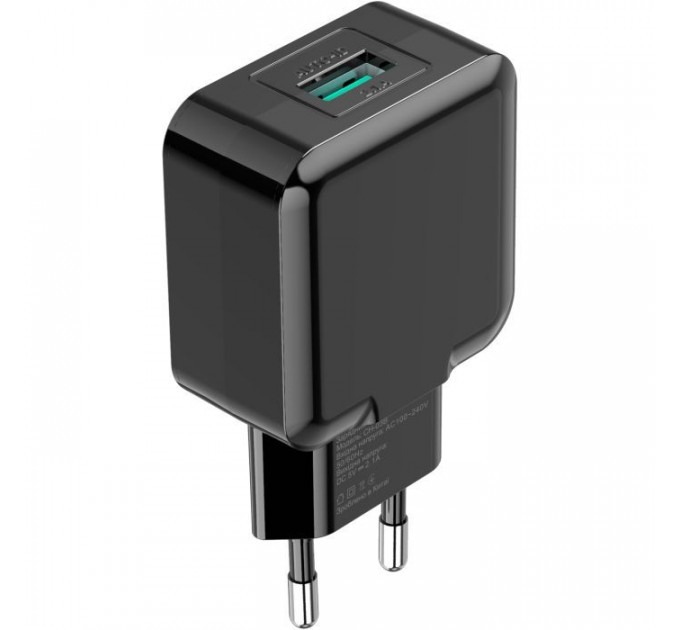 Зарядное устройство для Grand-X CH-03B (5V\/2,1A) Black (CH-03B)