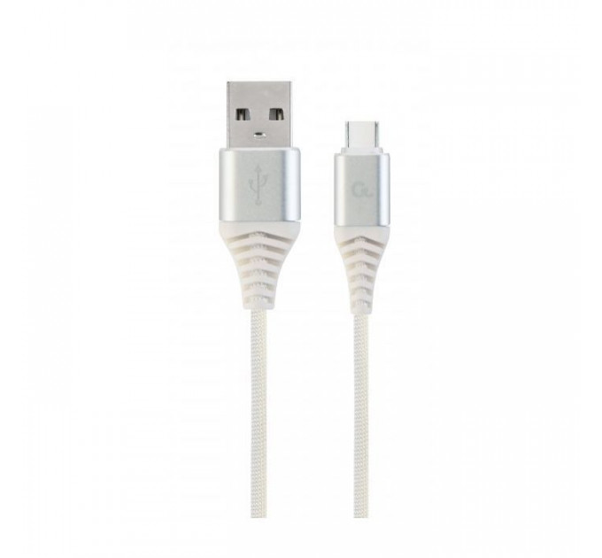 Дата кабель USB 2.0 AM to USB-C 1.0m Cablexpert (CC-USB2B-AMCM-1M-BW2)
