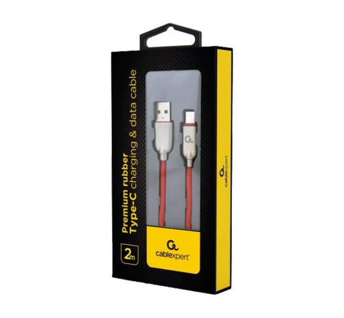 Дата кабеля USB 2.0 AM to USB-C 2.0m Cablexpert (CC-USB2R-AMCM-2M-R)