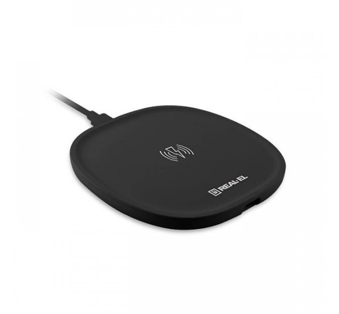 Зарядний пристрій REAL-EL WL-740 black (EL123160019)