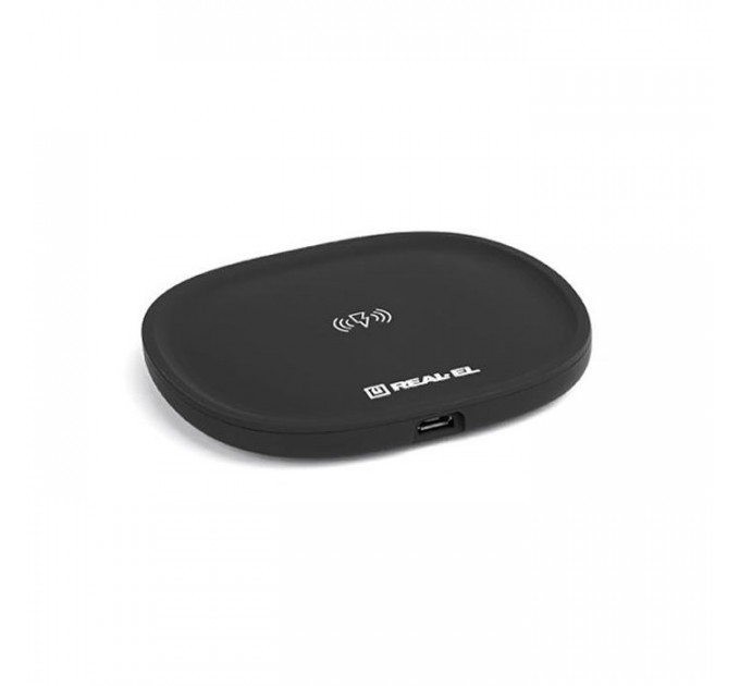 Зарядний пристрій REAL-EL WL-740 black (EL123160019)