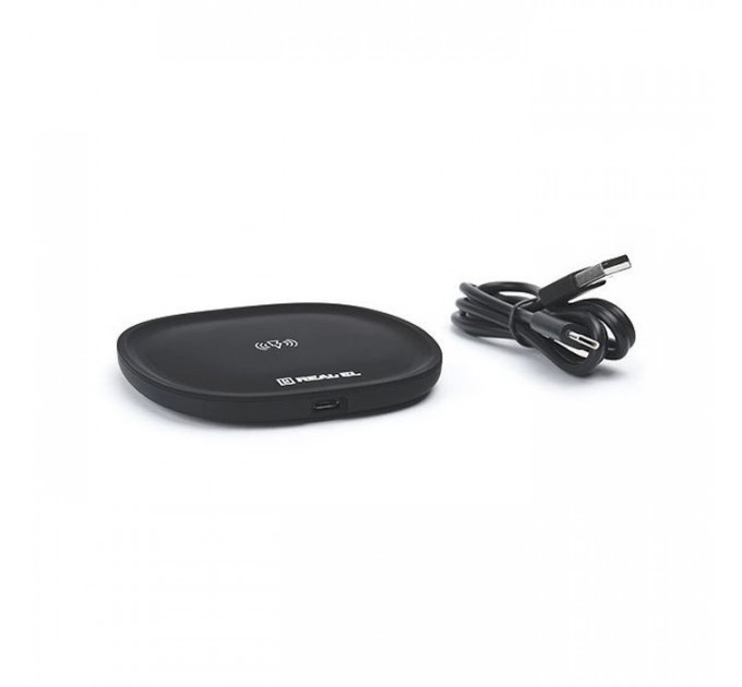 Зарядний пристрій REAL-EL WL-740 black (EL123160019)