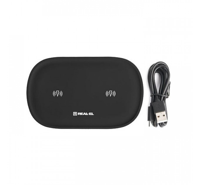Зарядний пристрій REAL-EL WL-780 black (EL123160020)