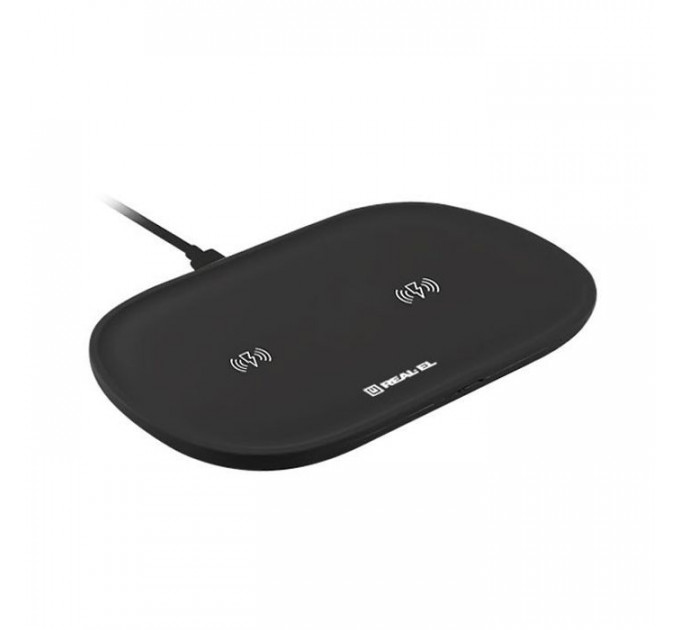 Зарядний пристрій REAL-EL WL-780 black (EL123160020)