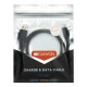 Дата кабель USB 2.0 AM to Type-C 1.8m 1A black Canyon (CNE-USBC2B)