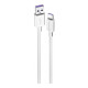 Дата кабель USB 2.0 AM to USB-C 1.0m 5A white ColorWay (CW-CBUC019-WH)