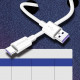 Дата кабеля USB 2.0 AM to USB-C 1.0m 5A white ColorWay (CW-CBUC019-WH)