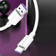 Дата кабеля USB 2.0 AM to USB-C 1.0m 5A white ColorWay (CW-CBUC019-WH)