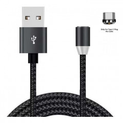 Дата кабель USB 2.0 AM to USB-C 1.2m Magneto black XoKo (SC-355a MGNT-BK)