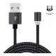 Дата кабель USB 2.0 AM to USB-C 1.2m Magneto black XoKo (SC-355a MGNT-BK)