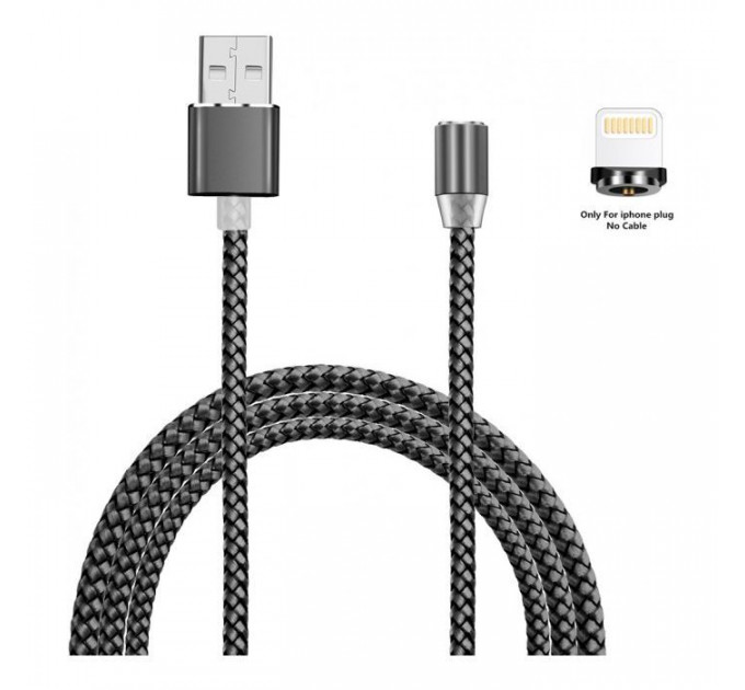 Дата кабель USB 2.0 AM to Lightning 1.2m Magneto grey XoKo (SC-355i MGNT-GR) Дата кабель USB 2.0 AM to Lightning 1.2m Magneto grey XoKo (SC-355i MGNT-GR)