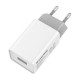 Зарядний пристрій ColorWay 1USB AUTO ID 2A (10W) (CW-CHS012-WT)