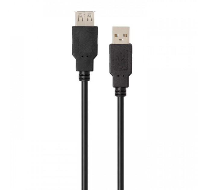 Дата кабель USB 2.0 AM\/AF 3.0m Vinga (VCPUSBAMAF3BK)