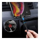 Дата кабель USB 2.0 AM to Lightning + Micro 5P + USB-C 1.0m Magnetic ColorWay (CW-CBUU038-BK)