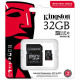 Карта памяти Kingston 32GB microSDHC class 10 UHS-I V30 A1 (SDCIT2\/32GB)