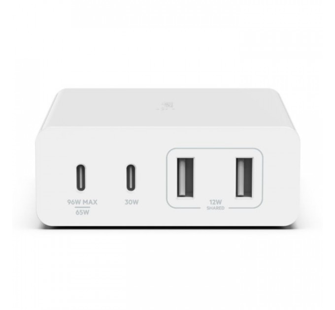Зарядное устройство для Belkin Home Charger 108W GAN Dual USB-C/USB-A (WCH010VFWH)