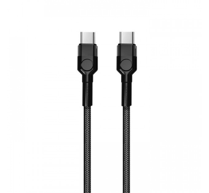 Дата USB-C кабель USB-C 1.0m 3.0A black ColorWay (CW-CBPDCC047-BK)