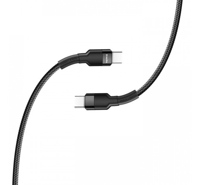 Дата USB-C кабель USB-C 1.0m 3.0A black ColorWay (CW-CBPDCC047-BK)