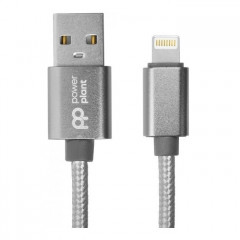 Дата кабель USB 2.0 AM to Lightning 1.0m PowerPlant (CA912322)