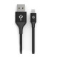 Дата кабель USB 2.0 AM to Lightning 1.0m HP (DHC-MF100-1M)