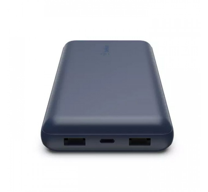 Батарея універсальна Belkin 20000mAh, USB-C, USB-C, 2*USB-A, 3A, Blue (BPB012BTBL)