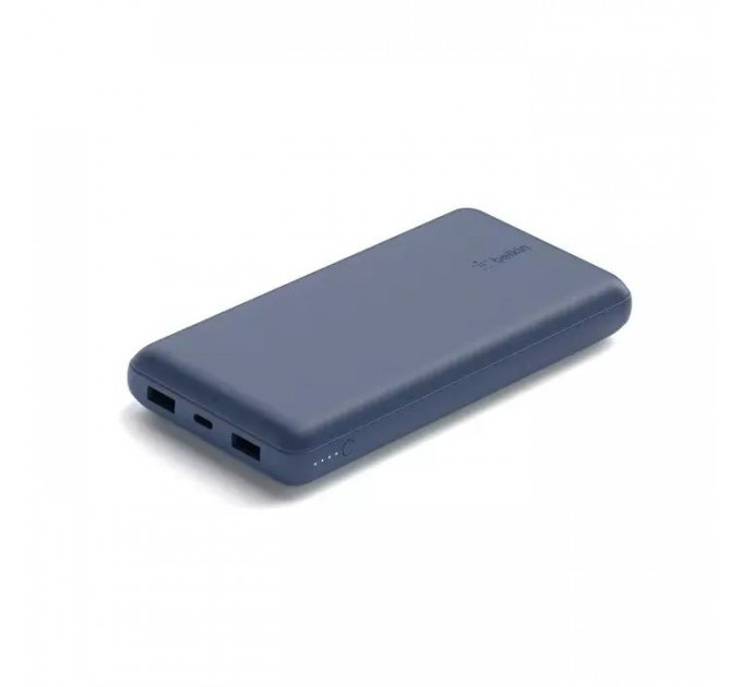 Батарея універсальна Belkin 20000mAh, USB-C, USB-C, 2*USB-A, 3A, Blue (BPB012BTBL)