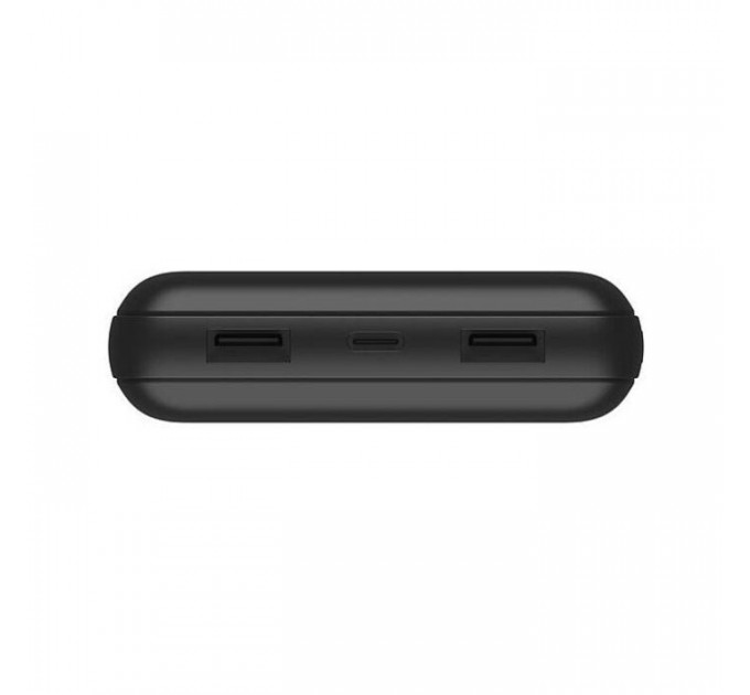 Батарея универсальная Belkin 20000mAh, USB-C, 2*USB-A, 3A, 6\" USB-A to USB-C cable, Black (BPB012BTBK)