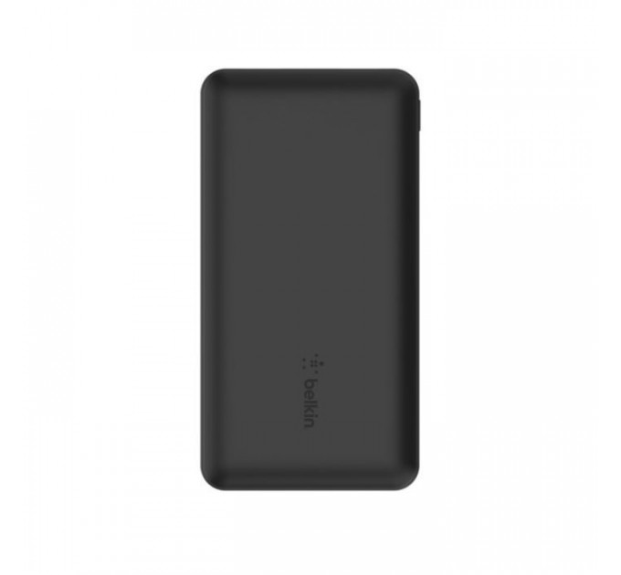 Батарея универсальная Belkin 10000mAh, USB-C, 2*USB-A, 3A max, 6\" USB-A to USB-C cable, Black (BPB011btBK)