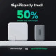 Зарядное устройство для Ugreen 3xUSB 65W GaN (2хUSB-C+USB-A) CD244 Grey (10335)