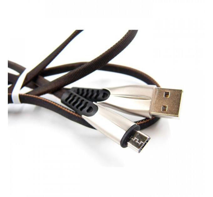 Дата кабель USB 2.0 AM to Micro 5P 1.0m black Dengos (PLS-M-PLSK-BLACK)