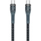 Дата кабель USB-C to USB-C 1.3m Lotto PD-B89CC Black Proda (PD-B89 (C-C)-BK)