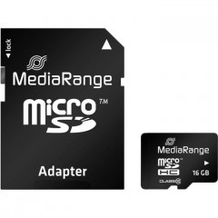 Карта пам/'яті Mediarange 16GB microSD class 10 (MR958)