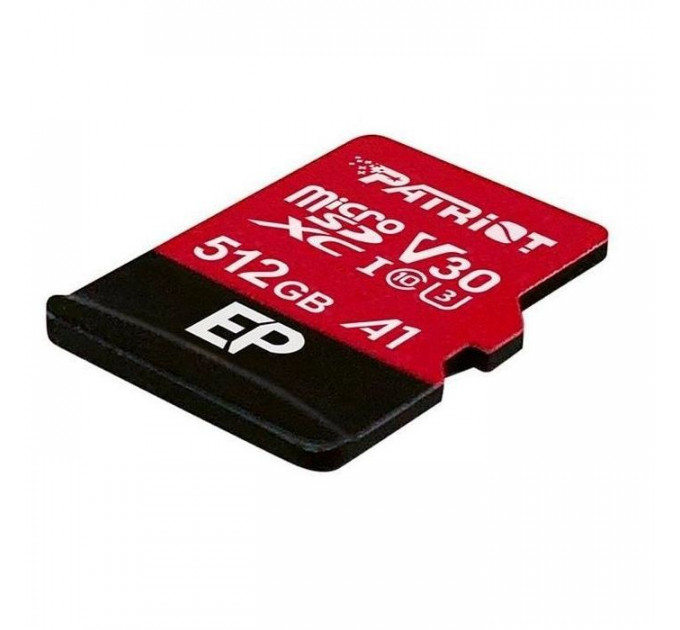 Карта пам/'яті Patriot 512GB microSD class 10 UHS-I U3 (PEF512GEP31MCX)