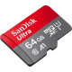 Карта пам/'яті SanDisk 64GB microSD class 10 UHS-I Ultra (SDSQUAB-064G-GN6MA)