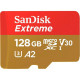 Карта пам/'яті SanDisk 128GB microSD class 10 UHS-I Extreme For Action Cams and Dro (SDSQXAA-128G-GN6AA)