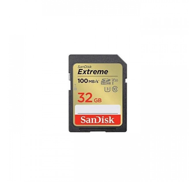 Карта пам/'яті SanDisk 32GB SD class 10 UHS-I Extreme (SDSDXVT-032G-GNCIN) Карта пам/'яті SanDisk 32GB SD class 10 UHS-I Extreme (SDSDXVT-032G-GNCIN)