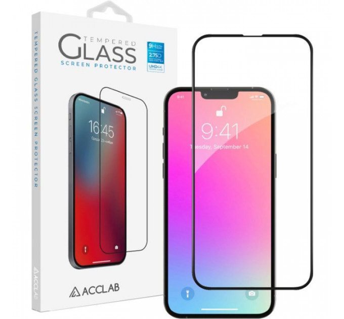 Скло захисне ACCLAB Full Glue Apple iPhone 13 Pro Max (1283126515422) Скло захисне ACCLAB Full Glue Apple iPhone 13 Pro Max (1283126515422)