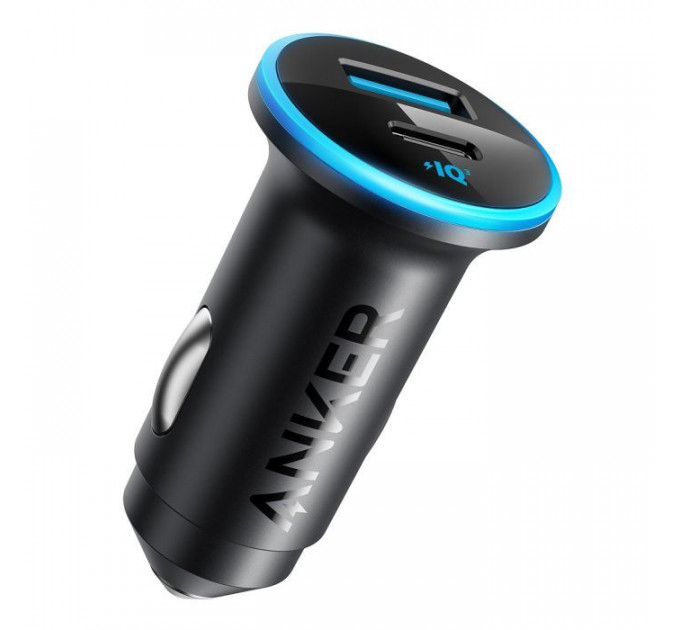 Зарядное устройство Anker PowerDrive 323 30W PD + 22.5W USB-A Black (A2735G11)