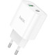 Зарядний пристрій HOCO C80A Plus Rapido PD20W+QC3.0 charger set(C to C) White (6931474779908)