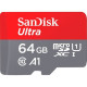 Карта пам/'яті SanDisk 64GB microSD Class 10 A1 R-140 (SDSQUAB-064G-GN6IA)