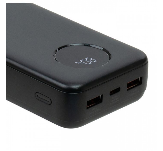 Батарея универсальная Vinga 20000 mAh 22.5W Display Black (VPBB2022)