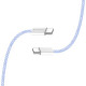 Дата USB-C кабель USB-C 1.0m 60W 3.0А фиолетовый ColorWay (CW-CBPDCC061-PU)