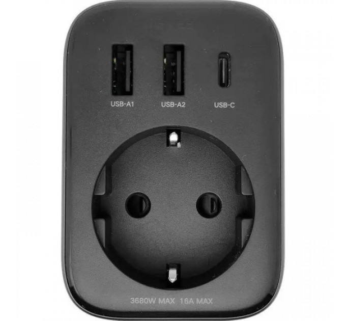 Зарядное устройство для Ugreen 3xUSB 30W Outlet Extender (2хUSB-A+USB-C) CD314 (90613)