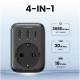 Зарядное устройство для Ugreen 3xUSB 30W Outlet Extender (2хUSB-A+USB-C) CD314 (90613)