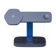 Зарядний пристрій Canyon wireless charger HEXAGON WCS-310 3in1 DarkGrey\/Blue (CNS-WCS310DGBL)