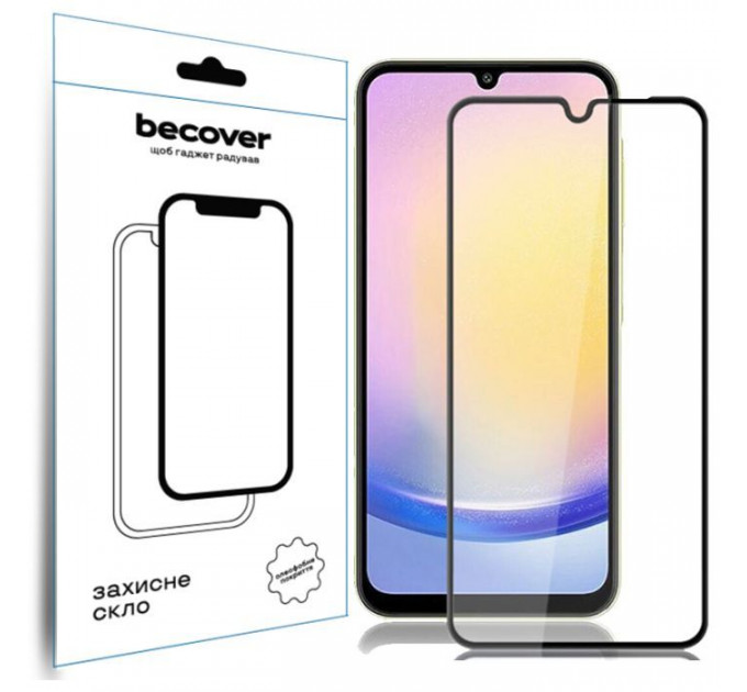 Стекло защитное BeCover Samsung Galaxy A26 SM-A266 Black (712885)