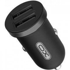 Зарядний пристрій XO CC18 2.1A\/2 USB Black (XO-CC18-BK)