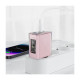 Зарядний пристрій Acefast 3xUSB 65W (2xUSB-C+USB-A) Gan A45 Fast Charger Cherry blossom (6974316282082)
